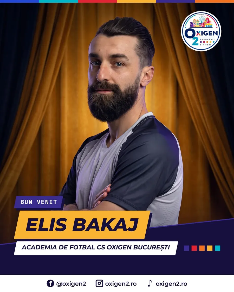 Elis Bakaj, Academia de Fotbal CS Oxigen București