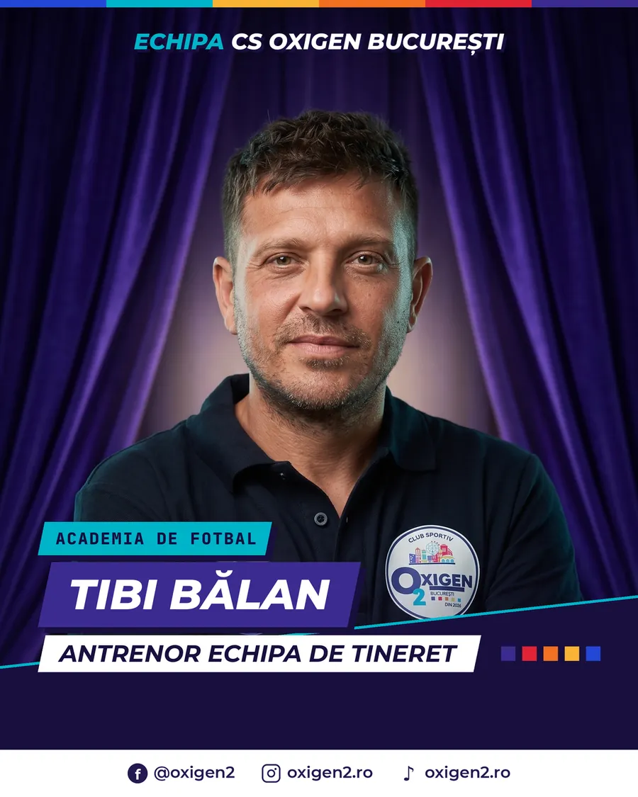 Tibi Bălan, antrenor echipa de tineret